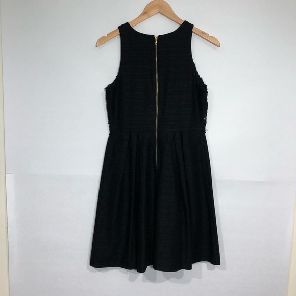LOFT Black Lace Bodice Sleeveless Dress - Picture 6 of 9